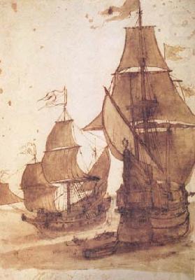 Two Frigates (mk17), Claude Lorrain